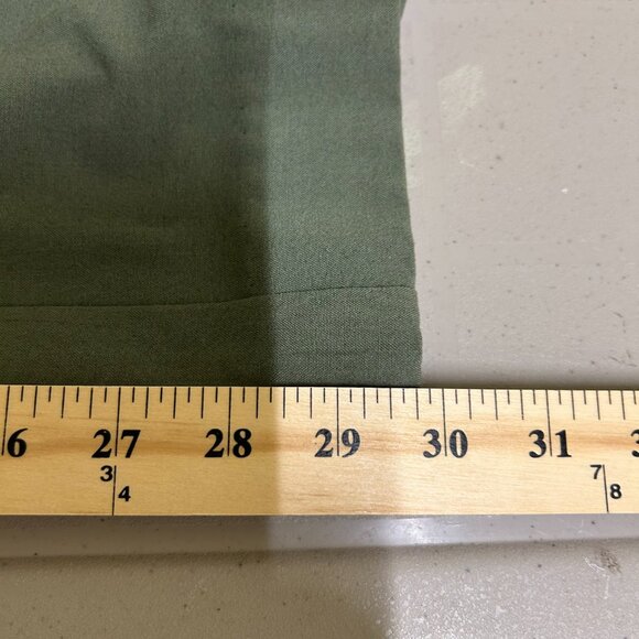 Vintage Lana Lee Green Trouser Pants Size 16 Capsule Office Vibe - Picture 6 of 7